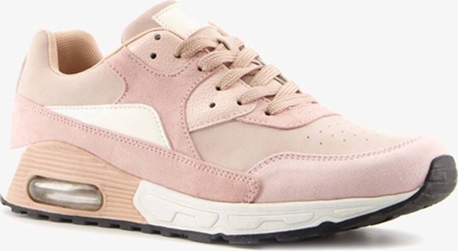 BLUE BOX dames dad sneakers met airzool Roze - Schoenen.nl