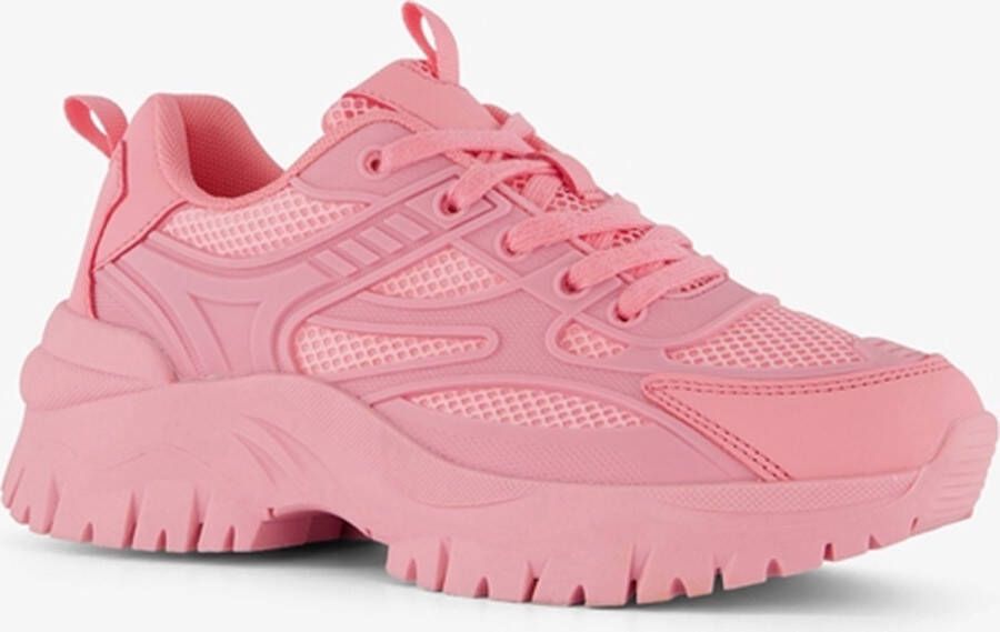 Blue Box dames dad sneakers roze - Foto 1