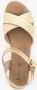 BLUE BOX dames espadrilles met sleehak goud - Thumbnail 1