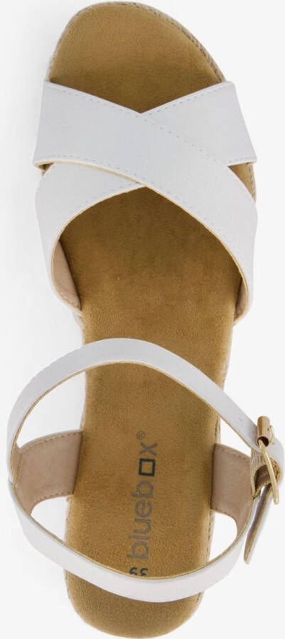 BLUE BOX dames espadrilles wit