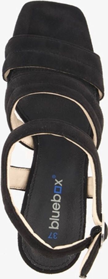 BLUE BOX dames sandalen met blokhak zwart - Foto 3