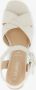 Blue Box dames sandalen met hak beige - Thumbnail 1
