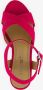 BLUE BOX dames sandalen met hak fuchsia roze - Thumbnail 3