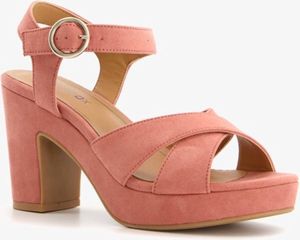 BLUE BOX dames sandalen met hak Roze