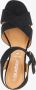 Blue Box dames sandalen met hak zwart - Thumbnail 1