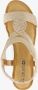 BLUE BOX dames sandalen met lage sleehak Goud - Thumbnail 2
