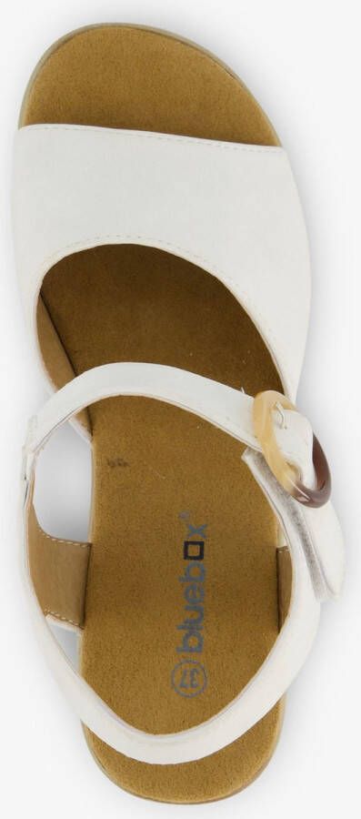 Blue Box dames sandalen wit
