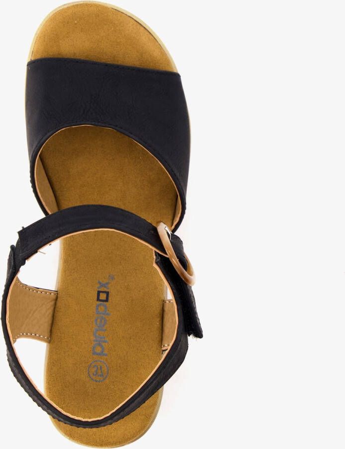 Blue Box dames sandalen zwart