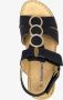 BLUE BOX dames sandalen zwart - Thumbnail 1