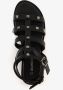 Blue Box dames sandalen zwart met studs - Thumbnail 3