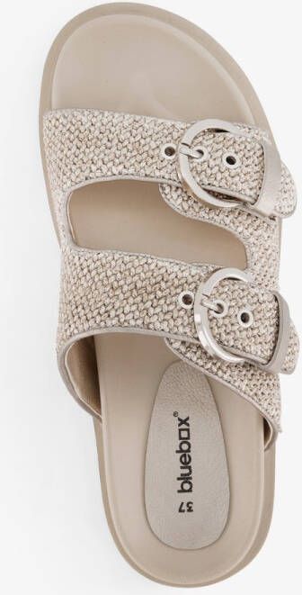 BLUE BOX dames slippers beige