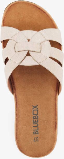 BLUE BOX dames slippers goudkleurig
