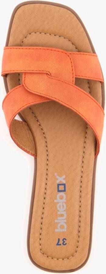 Blue Box dames slippers oranje