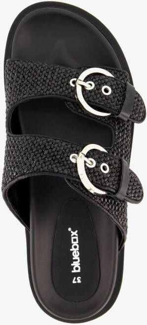 BLUE BOX dames slippers zwart
