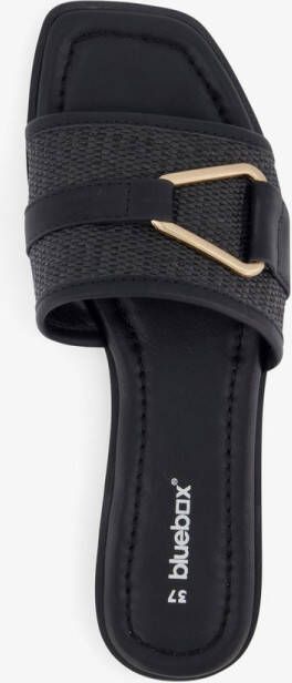 BLUE BOX dames slippers zwart