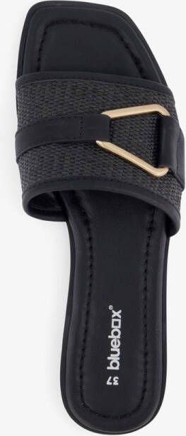 BLUE BOX dames slippers zwart