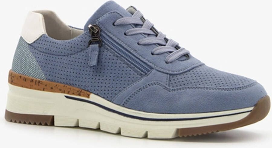 Blue Box dames sneakers blauw