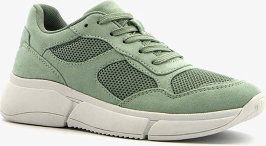 BLUE BOX dames sneakers Groen Uitneembare zool - Foto 2
