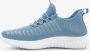 BLUE BOX dames sneakers lichtblauw Uitneembare zool - Thumbnail 3