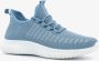 BLUE BOX dames sneakers lichtblauw Uitneembare zool - Thumbnail 1