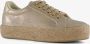 BLUE BOX dames sneakers met jute zool goud - Thumbnail 4