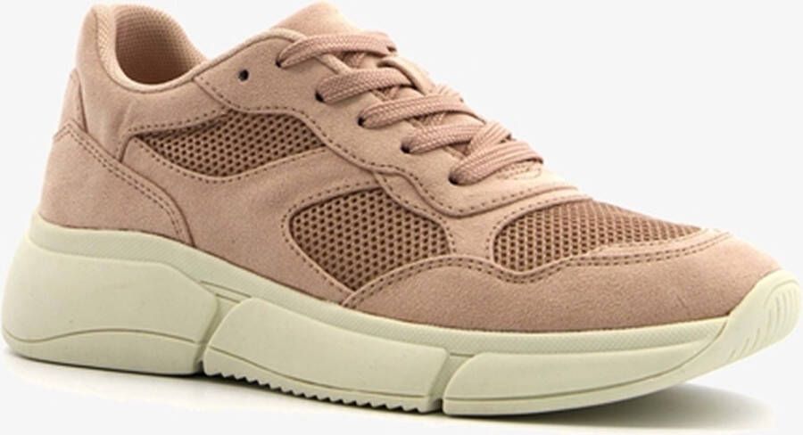 BLUE BOX dames sneakers Roze Uitneembare zool