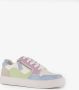 BLUE BOX dames sneakers wit pastel Uitneembare zool - Thumbnail 1