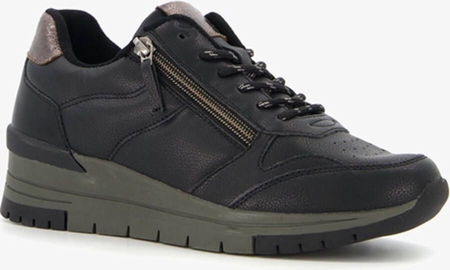 Uwantisell Schoenen Met Hoge Plateauzool Oranje Enkellaarsjes Top