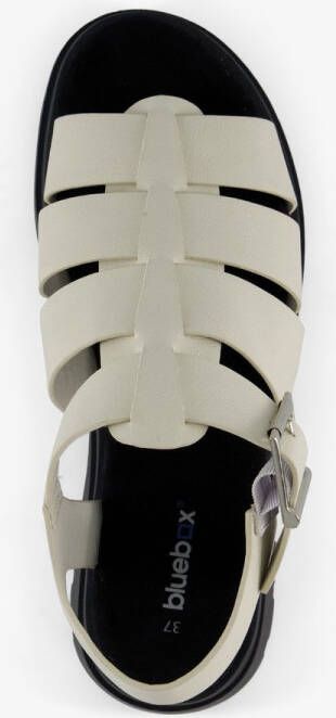 BLUE BOX dames vissers sandalen wit