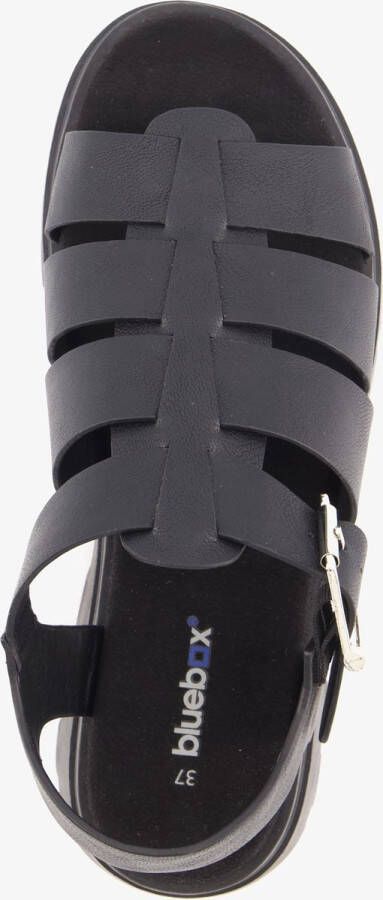 BLUE BOX dames vissers sandalen zwart