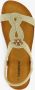 Blue Box gevlocthend dames sandalen goud - Thumbnail 4