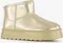 BLUE BOX gevoerde meisjes boots metallic goud Uitneembare zool - Thumbnail 2