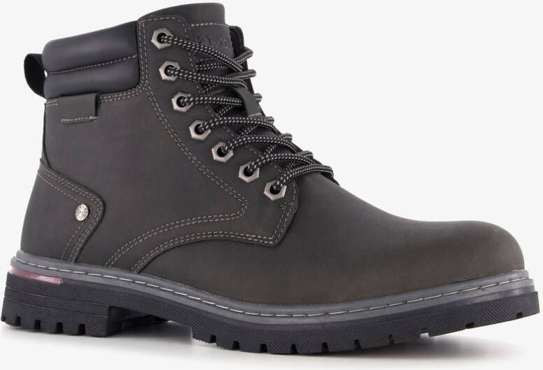 BLUE BOX heren boots zwart Uitneembare zool