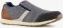 Blue Box heren instappers blauw - Thumbnail 1
