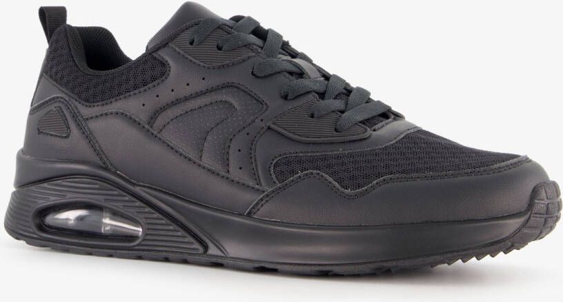 BLUE BOX heren sneakers airzool zwart