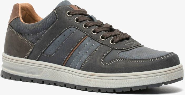 BLUE BOX heren sneakers blauw Uitneembare zool