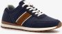 BLUE BOX heren sneakers blauw bruin - Thumbnail 1