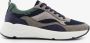 Blue Box heren sneakers blauw grijs - Thumbnail 2