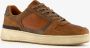 BLUE BOX heren sneakers bruin - Thumbnail 1