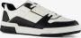 BLUE BOX heren sneakers wit zwart Uitneembare zool - Thumbnail 3
