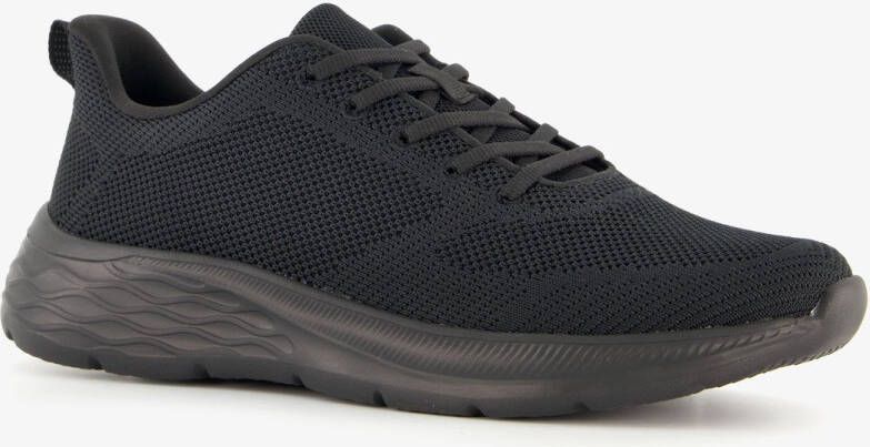 BLUE BOX heren sneakers zwart Uitneembare zool