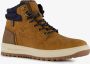 BLUE BOX heren veterboots cognac bruin Uitneembare zool - Thumbnail 3