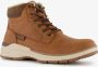 BLUE BOX heren veterboots cognac Uitneembare zool - Thumbnail 3