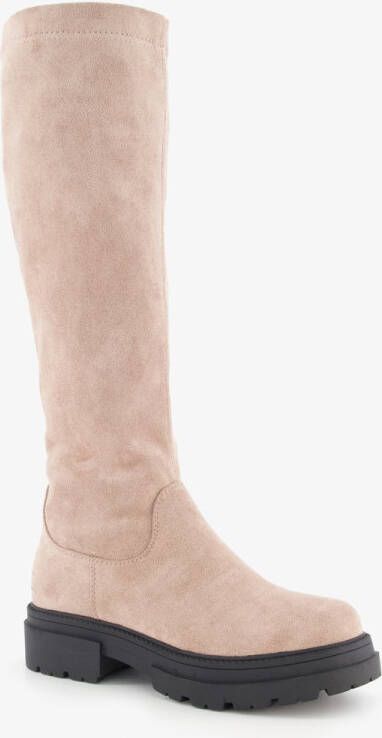 BLUE BOX hoge dames boots beige