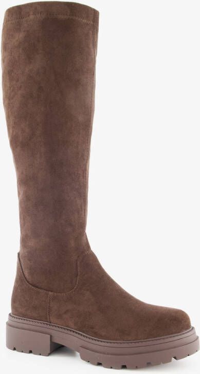 BLUE BOX hoge dames boots bruin