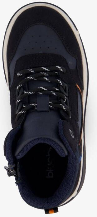 BLUE BOX hoge jongens sneakers blauw Uitneembare zool