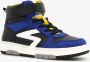 BLUE BOX hoge jongens sneakers blauw zwart Uitneembare zool - Thumbnail 1