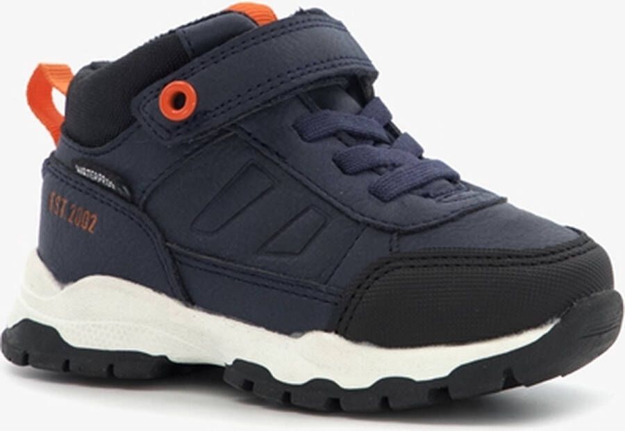 BLUE BOX hoge jongens sneakers donkerblauw