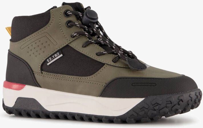 BLUE BOX hoge jongens sneakers groen zwart