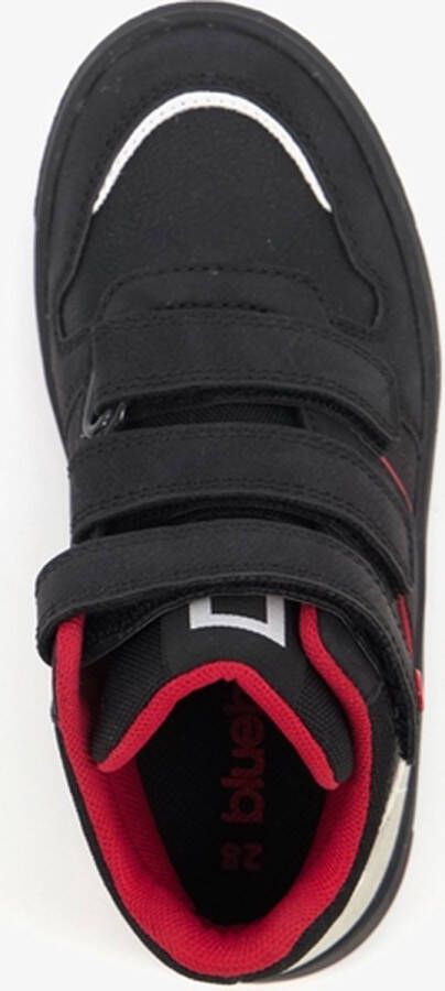 BLUE BOX hoge jongens sneakers met klittenband Zwart Maat Uitneembare zool37